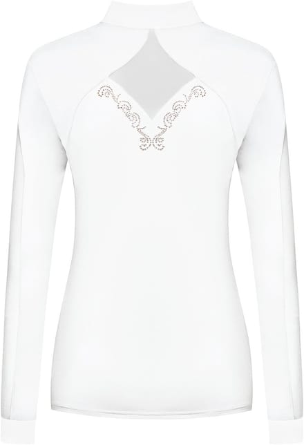 Fair Play Cathrine Wedstrijdshirt Lange Mouw - Wit - Maat 42