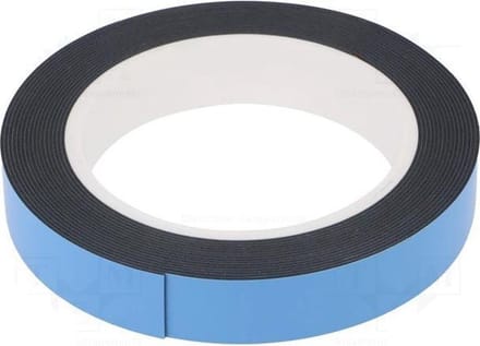 Dubbelzijdig tape - 12mm breed - 5 meter - PE-schuim