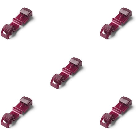 Husqvarna klem voor aansluiting op laadstation, 5-pack Rood