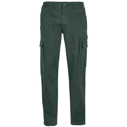 SOLS Heren Docker Stretch Cargo Broek (Bosgroen)