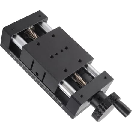 Lineaire Schuiftafel Handzwengel Knop Type Rail Podium met Schaal 50mm Slag SPXKST8050