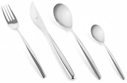 Mepra Bestekset Stiria Ice - Gematteerd - RVS - 24- delig / 6 personen