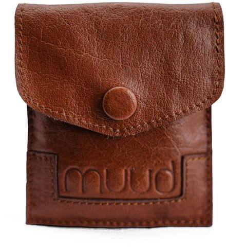 MUUD Bergen. Handgemaakt leren etuit voor handwerkaccessoires 9.5x8cm
