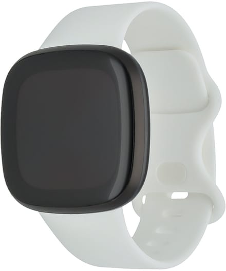 123watches sport band - wit - ML - Geschikt voor Fitbit Versa 3 & 4 / Sense