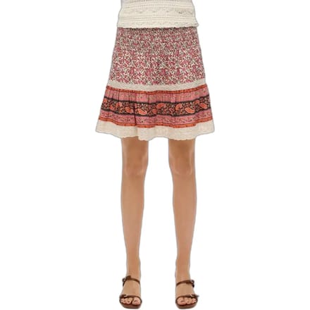 Superdry - Patchwork minirok - Dames - Rokken