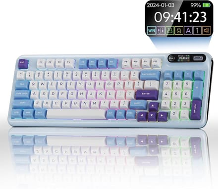 KZZI Z98 - Toetsenbord - Blue sea - Rainbow Switch