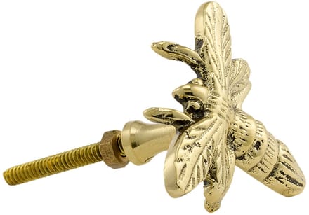 Doing Goods Knop - Queen Bee - Messing