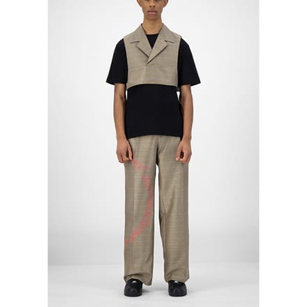 Daily Paper Sand Check Kone Vest Größe: S | Gilets Outlet | Damen