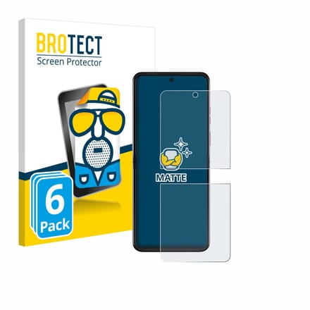 BROTECT - Screenprotector voor Motorola Razr 2025 - Folie Beschermfolie matte 6 Stuks