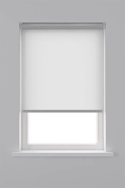 Decosol Rolgordijn Lichtdoorlatend - Krijt Wit (833) - 180 x 190 cm
