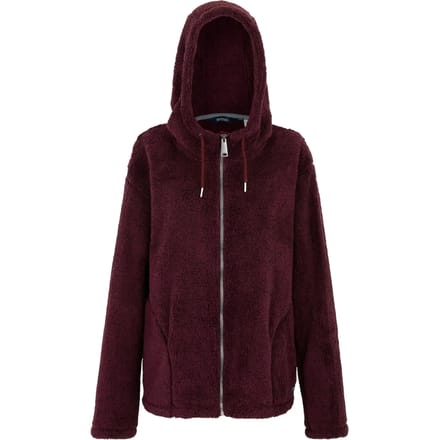Orielle fluffy isolerend fleece vest met capuchon voor dames