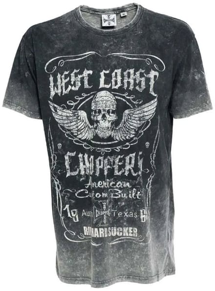WCC West Coast Choppers T-shirt Ride Hard Sucker Zwart