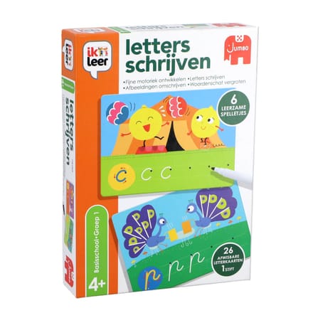 Jumbo - Ik Leer - Letters Schrijven - Educatief spel - Vanaf 4 jaar