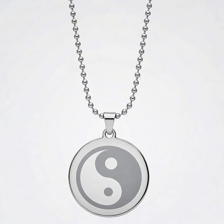 Ronde hanger met Yin & Yang afbeelding