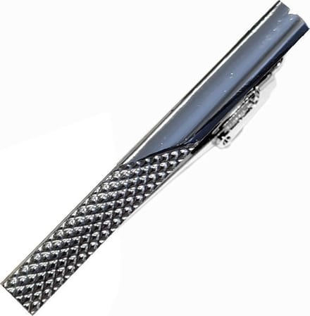 Fako Bijoux® - Dasspeld - Deluxe - Model Napolito - 50mm - Zilverkleurig