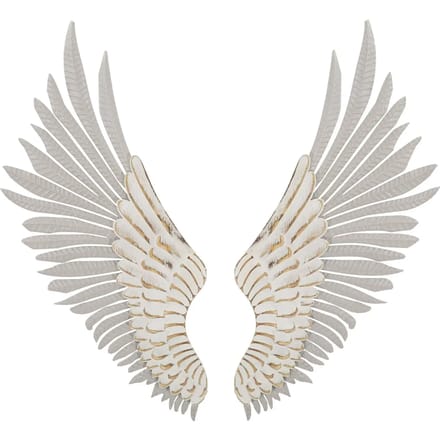 Wanddecoratie Mauro Ferretti Ali Natural Coppia (x2)
