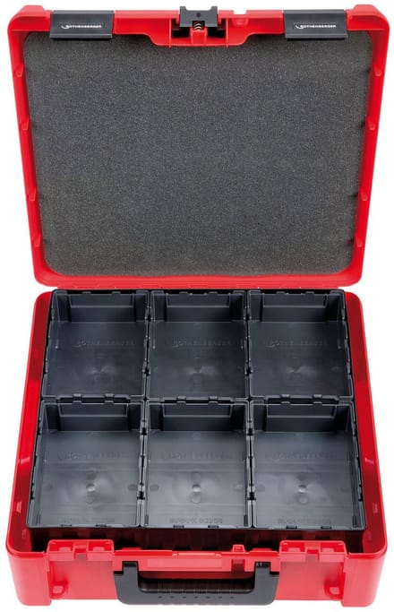 ROTHENBERGER ROCASE 4414 met 2 bakjes en 12 ROBOX B235 - 10000021...