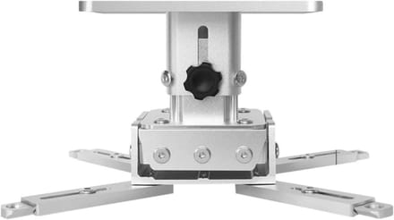 Projector Beugel - Projector Ophanging - Thuisbioscoop Inrichten - In Hoogte Verstelbaar - XL - Zilver
