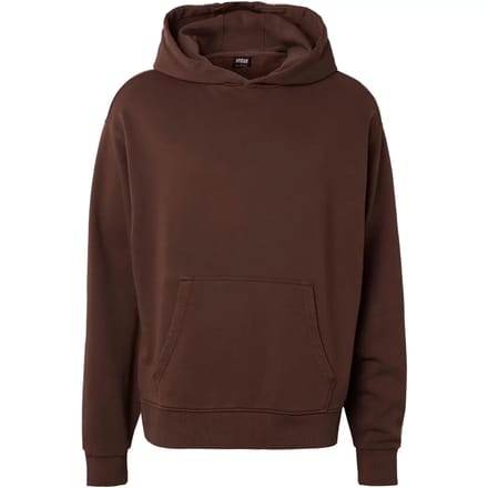 Urban Classics - Heavy Washed Boxy Hoodie/trui - 3XL - Bruin