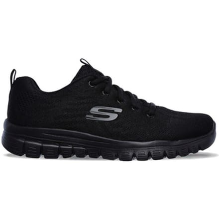 Skechers Graceful - Get Connected, Vrouwen, Zwart, Sneakers, maat: 39,5