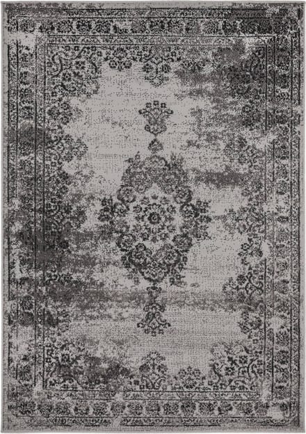 Vintage vloerkleed Bloom Grijs - Interieur05 - 185 x 270 cm - (L)