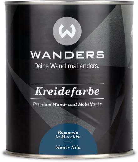 Wanders24 Shabby Chic krijtverf – meubelverf – 750 ml – donkerblauw