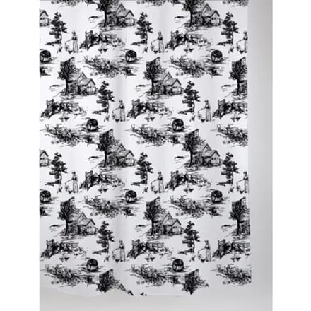 Allibert Douchegordijn Retro Polyester 180x200cm