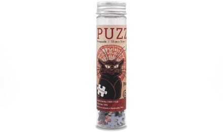 Lanzfeld - Puzzel Volwassenen - Micropuzzel - 150 Stukjes - Théophile Steinlen - Le Chat Noir - Kunst