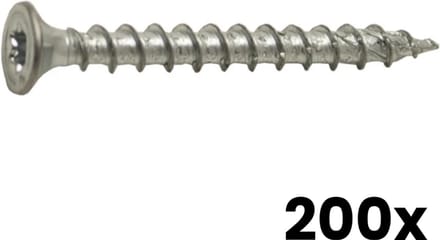 Kelfort Spaanplaatschroef 5.0X60 Tx20 Voldraad Silverdrill 2.0 - 5567069