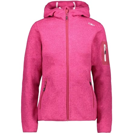 Dames fleece met capuchon CMP