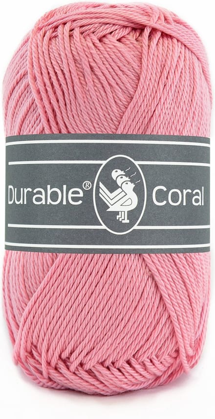 Durable Coral - 227 antique pink - Gemerceriseerd Katoen Garen