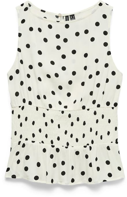 VERO MODA - VMELISA S/L SMOCK DETAIL TOP WVN - Dames - Blouses