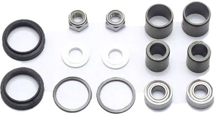 Ht Components Supreme Pedaal Revisieset Zilver