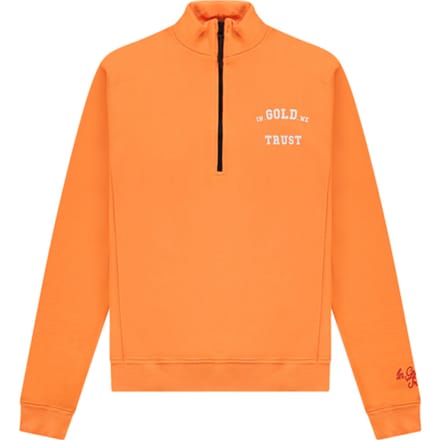 In Gold We Trust The Slim Half Zip Sun Orange Größe: M | Pullover Outlet | Unisex | Orange
