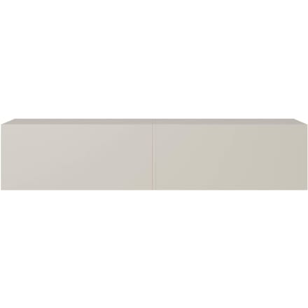 SELSEY TV-meubel - 140 cm - taupe (grijsbeige) - BISIRA
