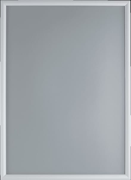 Aluminium kliklijst - 20 mm - spitse hoek A2 - 594 x 420 mm