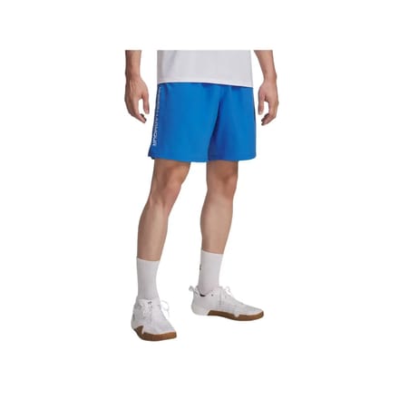 UNDER ARMOUR - ua tech woven wordmark short-blu - Sportbroek heren - Blauw