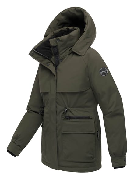 Marikoo dames winterjas Shigaraa met afneembare capuchon & magnetische zakken