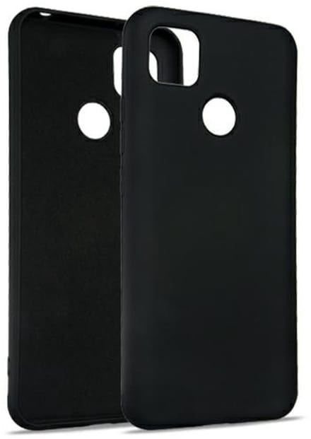 Beline Realme 7 Serie - Silicone Hoesje - Zwart - Luxe Design - Afgestemd Pasvorm