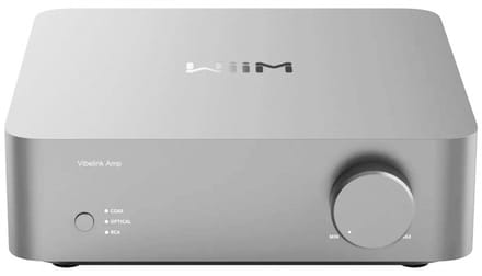 WiiM Vibelink - Amplifier - 2x100W - 8 Ohm - Silver
