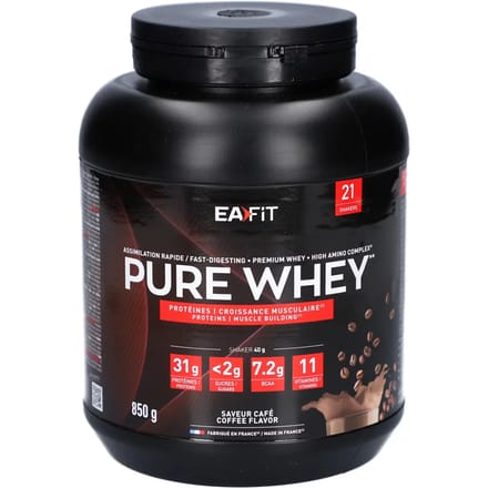 Eiwit EA Fit Pure Whey Cappuccino