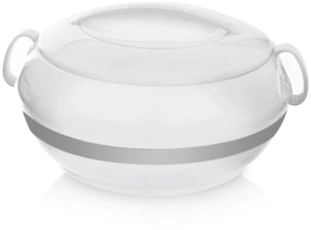 Orion Lunchbox RVS - 31 cm - Wit|grijs