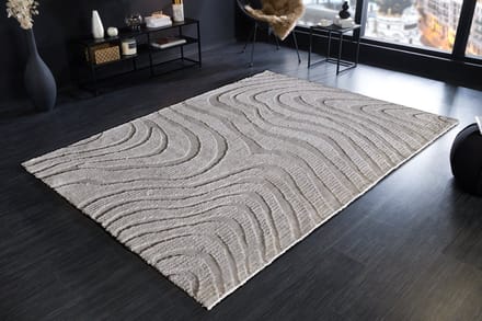 Tapijt WAVE 170x240cm grijs - 43130