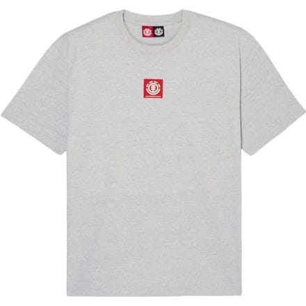 T-shirt met vierkant logo Element