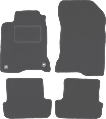 Grafiet automatten voor: Renault Laguna III coupé (2007-2015)
