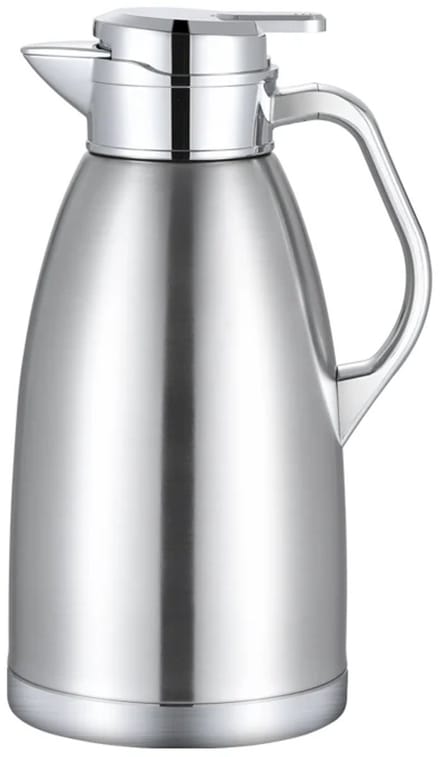 Cheffinger Thermoskan - 2.3 Liter - Zilver - RVS Inox - Themosfles