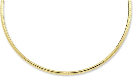 Montebello Ketting Blomme G - 316L Staal - Omega Schakel - 4mm - 50cm