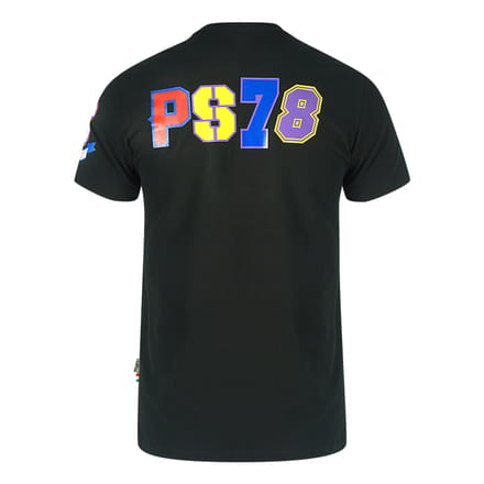 Plein Sport Multi Logo Zwarte T-Shirt
