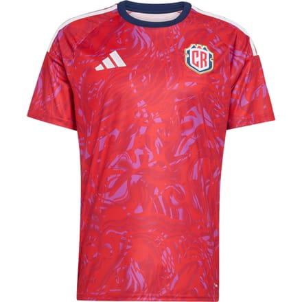 Adidas Costa Rica Truien/Replica's Heren - Rood - Maat M - Poly Mesh