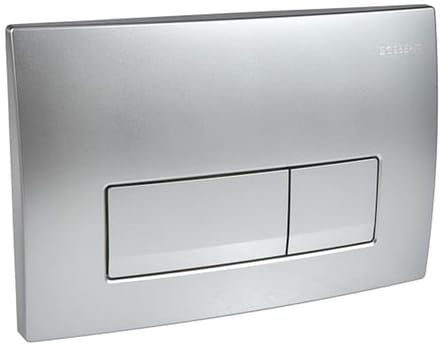 Mat Chroom Bedieningsplaat voor Delta51 Toiletten